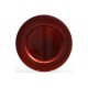 Piatto rosso plastica