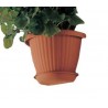 vaso gerla domus plastica c/sottovaso