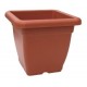 vaso quadro nazca plastica color terracotta nelle misure dal 14x14 al 45x45