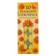 Candela tealights alla citronella