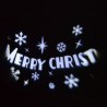 Proiettore Merry Xmas led bianco