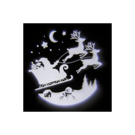 Proiettore Babbo con slitta led