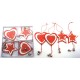 Set 4 pezzi soggetti legno
