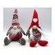 Gnomo veste rossa o grigia