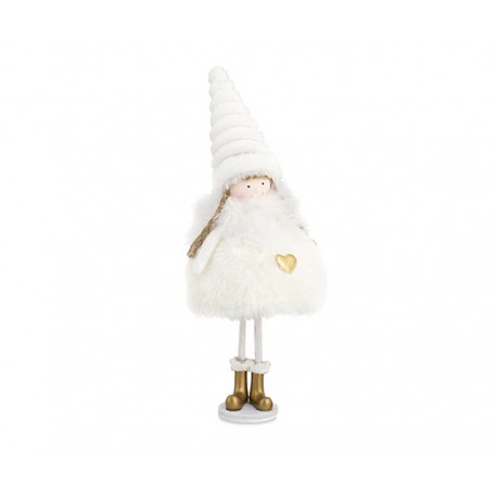Bambina con pelliccia