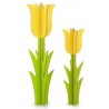 Set 2 tulipani legno