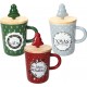 Tazza mug con coperchio