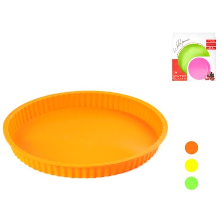 Stampo crostata silicone da 24,5 cm.