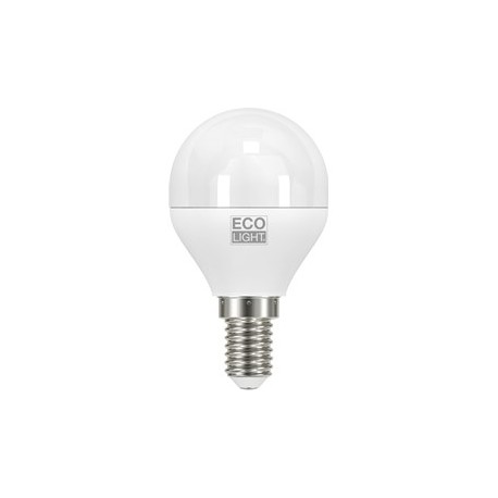 Lampada led sfera 6 watt E14